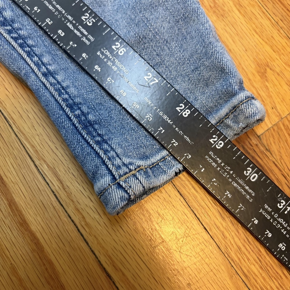 Silver Jeans Co Avery Skinny Jeans Womens 28x29 Blue Medium Wash Stretch‎ Denim - Picture 8 of 9